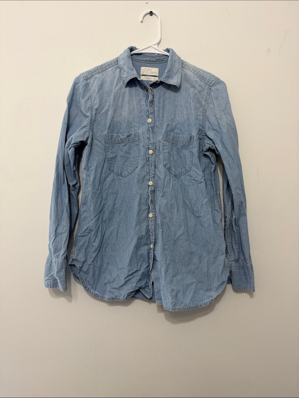 J. Crew Chambray Button-Down Shirt